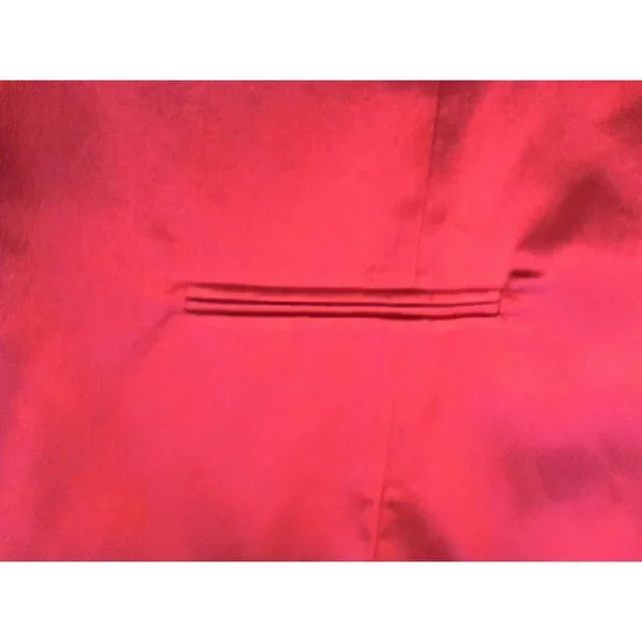 DiBanGu Vest Tie Pocket Square Set Mens XXXL Pink Satin Formal - Picture 6 of 13